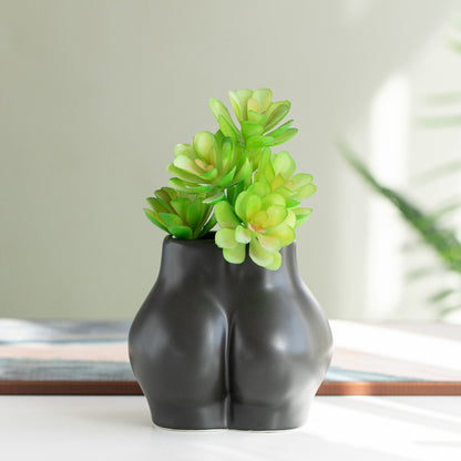 Butt Ceramic Succulent Flower Pot