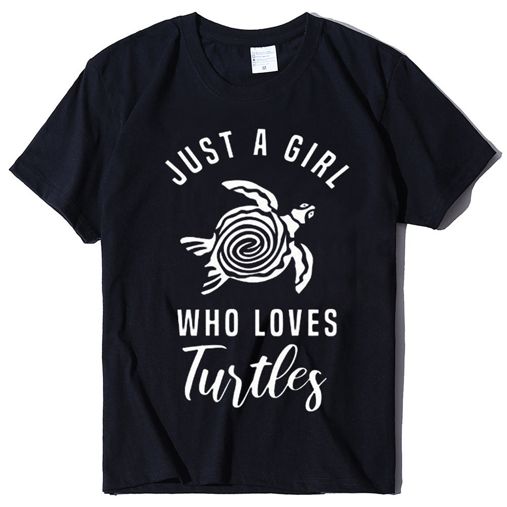 Just A Girl Who Love Turtle T-Shirt