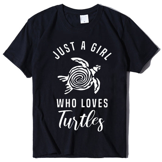 Just A Girl Who Love Turtle T-Shirt