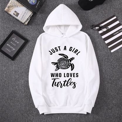 "Just A Girl Who Loves Turtles" Hoodie