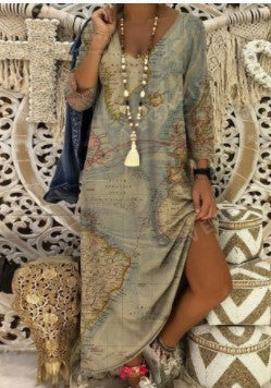 Globe Boho Dress