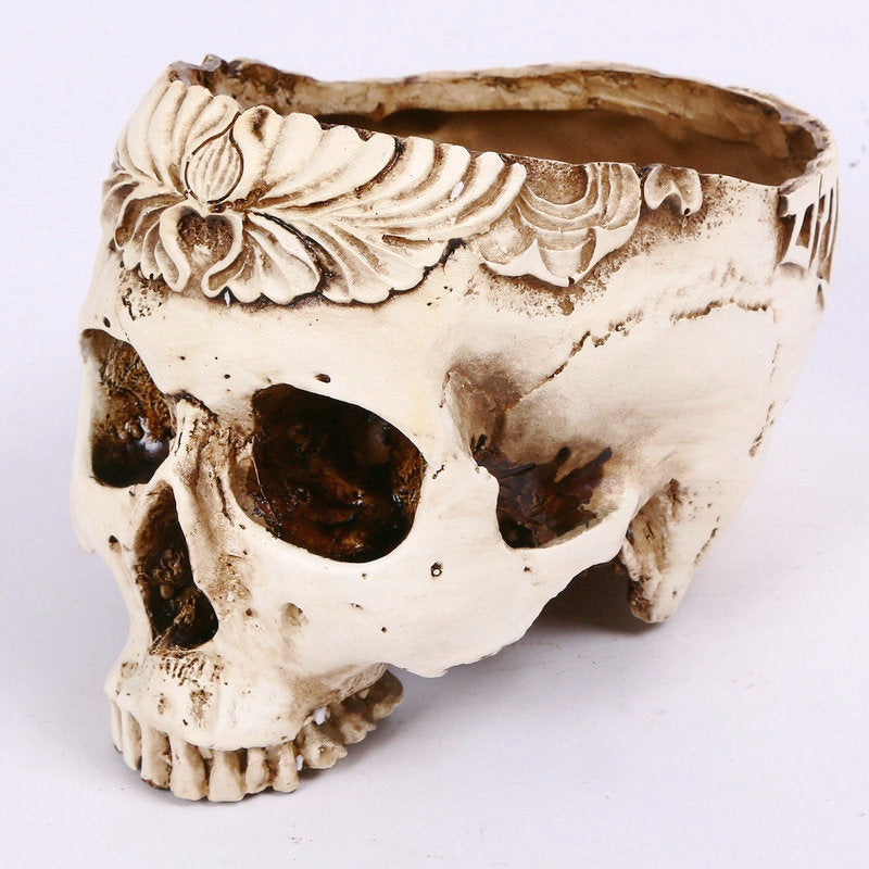 Skull Flower Pot