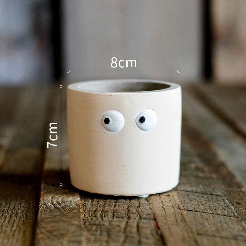 Googly Eye Flower Pot