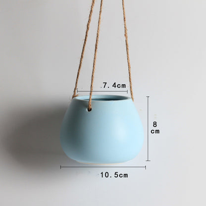 Hanging Ceramic Flower Pot