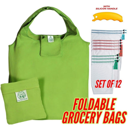 Eco Friendly Grocery Bag 12 Piece Set