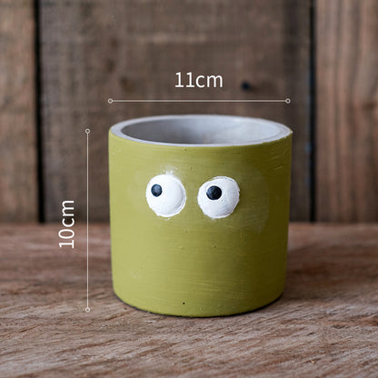 Googly Eye Flower Pot