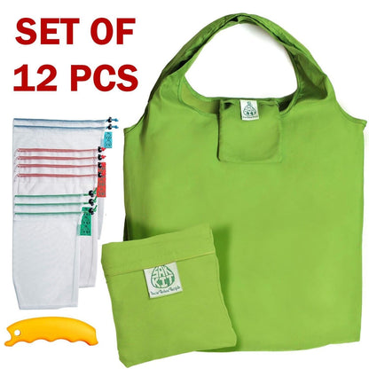 Eco Friendly Grocery Bag 12 Piece Set