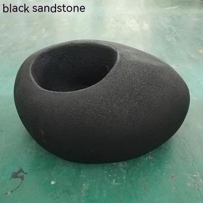 Stone Flower Pots