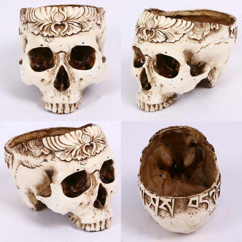 Skull Flower Pot