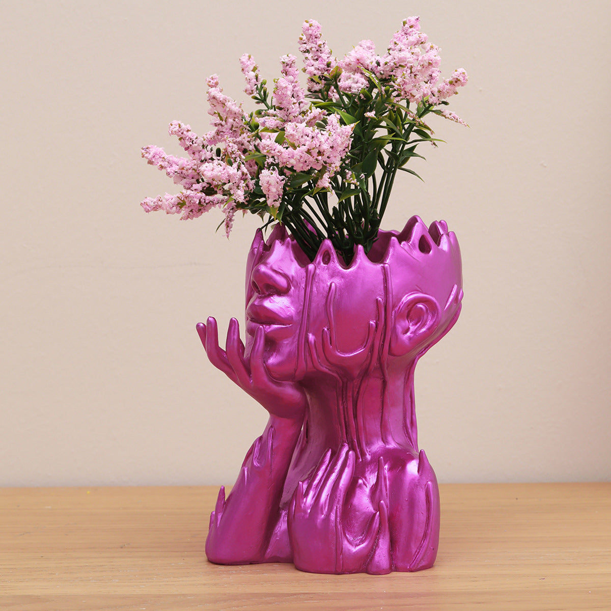 Goddess Head Flower Pot