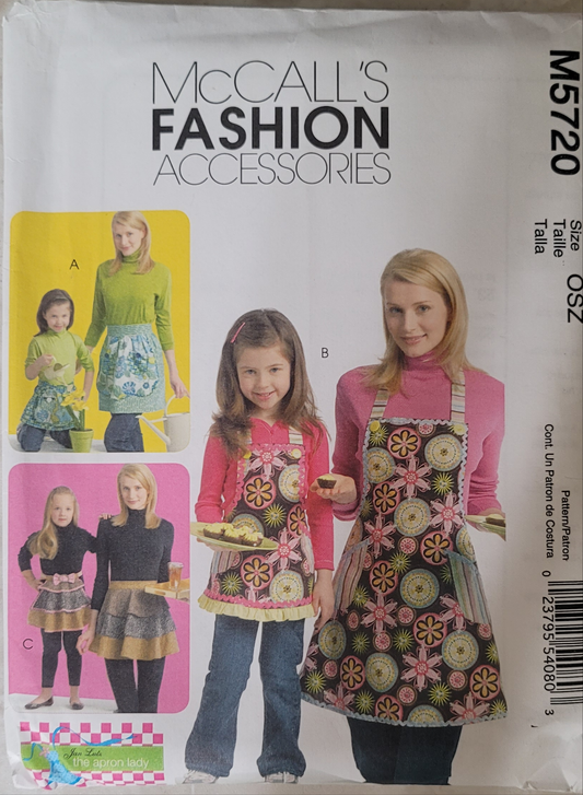 McCall's Apron Pattern M5720