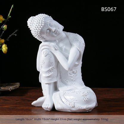 Zen Buddha Statue Flower Pot