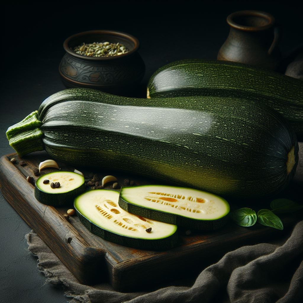 Dark Green Zucchini Squash Seeds