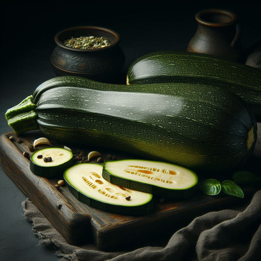 Dark Green Zucchini Squash Seeds